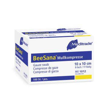 BeeSana® Mullkompressen, 12-fach